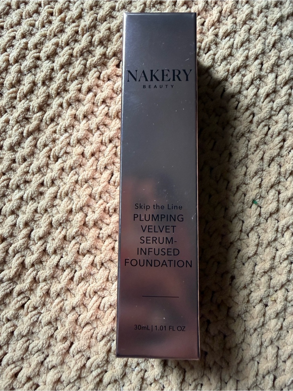 Nakery Beauty Plumping Velvet Serum-Infused Foundation — Medium